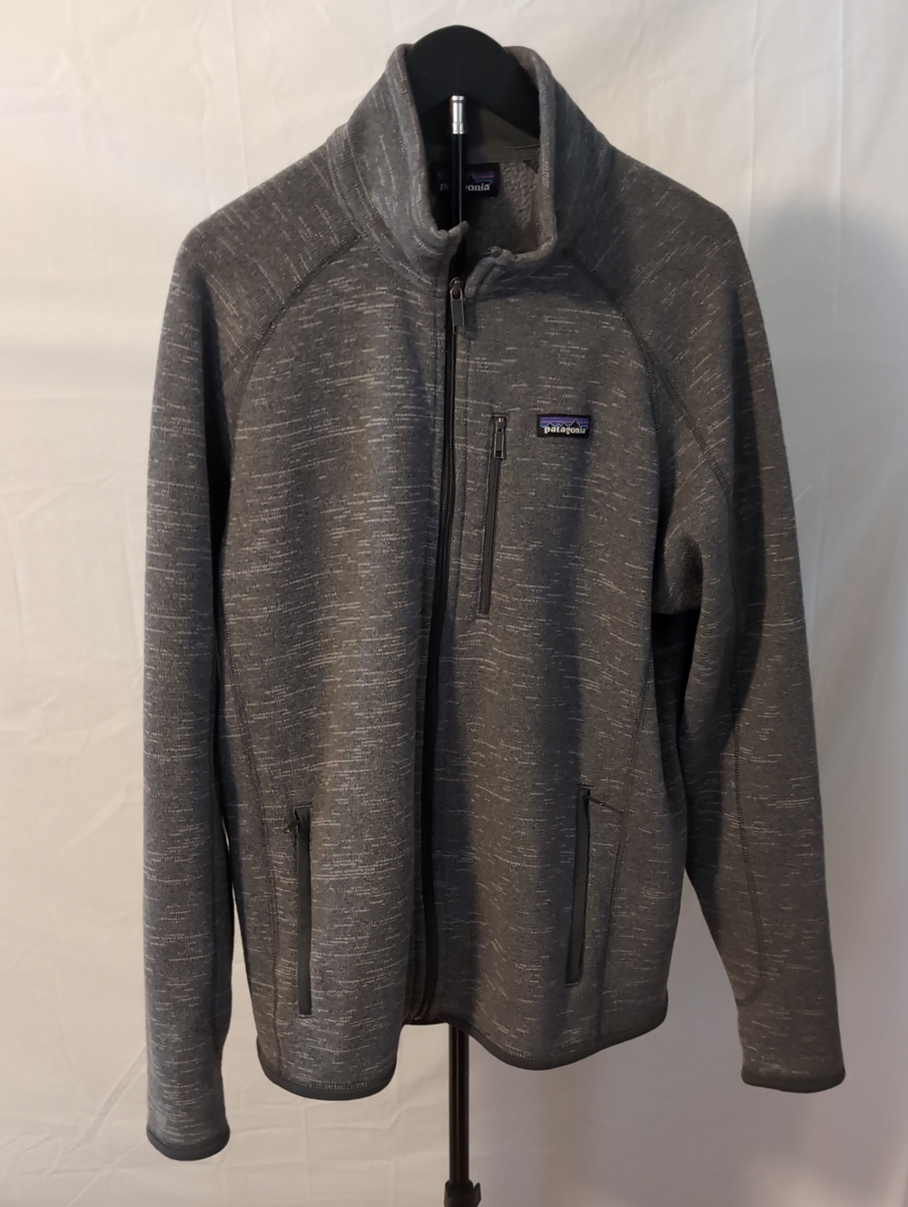 Patagonia Men's Better Sweater Jacket Full Zip - Grey (Size L)